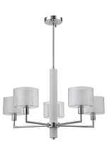 Люстра Crystal Lux MAESTRO SP-PL5 CHROME - цена и фото Люстра Crystal Lux MAESTRO SP-PL5 CHROME - цена и фото